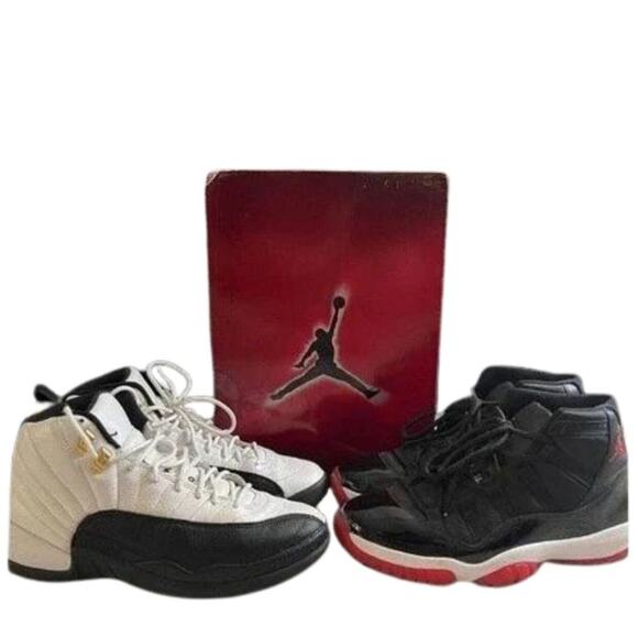 Jordan 12/11 Retro Countdown Pack 2008 Size 8 Sneakers Collezione Worn - Picture 1 of 16